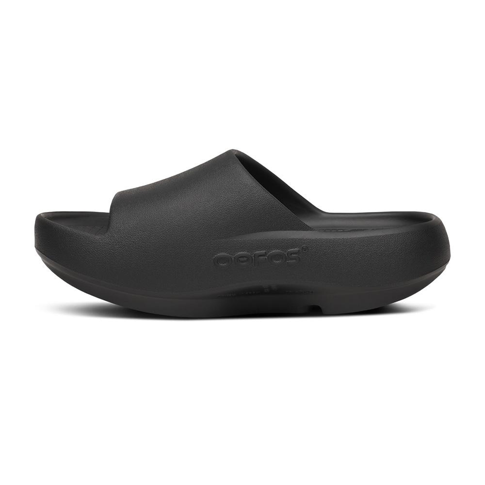 Sandalias de recuperación gruesas unisex OOAHH PLUS - Negro Negro-4