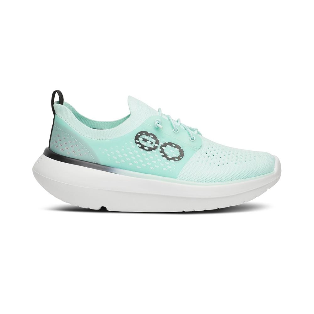 Imagen 0 de Zapatillas deportivas de mujer con detalles reflectantes OOMY STRIDE X1 Aguamarina