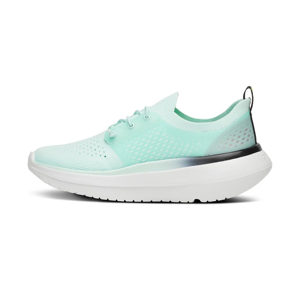 Zapatillas deportivas de mujer con detalles reflectantes OOMY STRIDE X1 - Aguamarina Aguamarina-4
