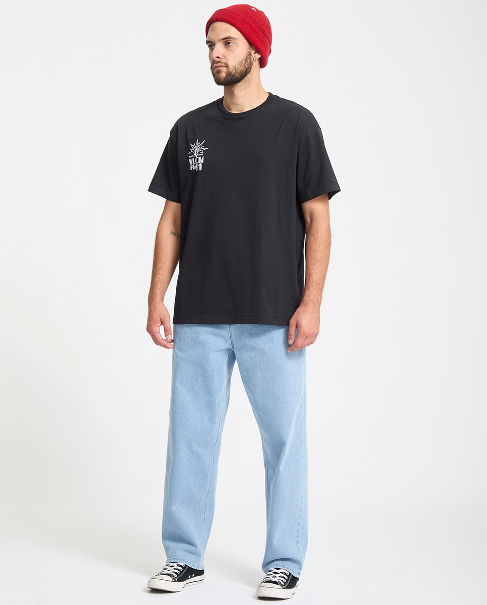 Volcom - Vaquero de hombre modelo Freazy con corte relaxed.