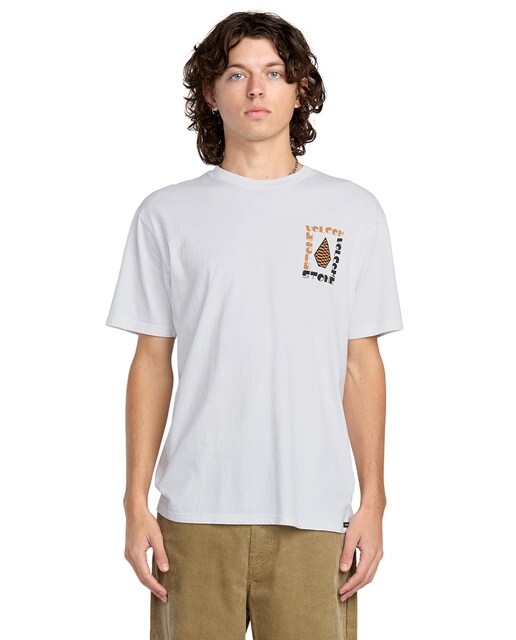 Imagen 0 de Camiseta de hombre de manga corta y cuello redondo