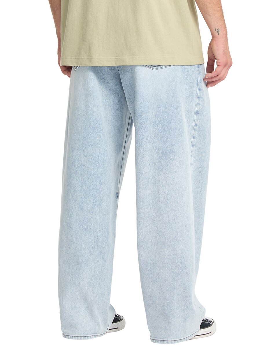 Vaquero de hombre modelo CHILLOW con corte loose y color azul - Volcom - Azul claro Azul claro-2