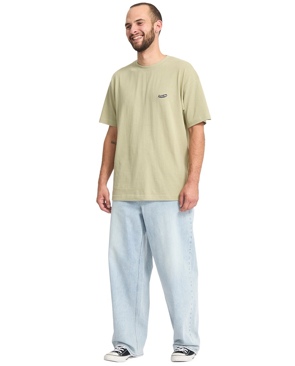 Vaquero de hombre modelo CHILLOW con corte loose y color azul - Volcom - Azul claro Azul claro-3