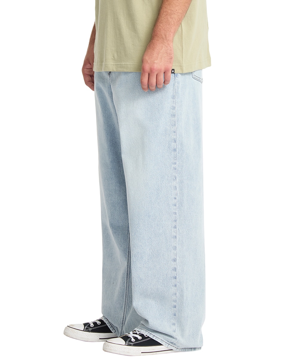 Vaquero de hombre modelo CHILLOW con corte loose y color azul - Volcom - Azul claro Azul claro-4