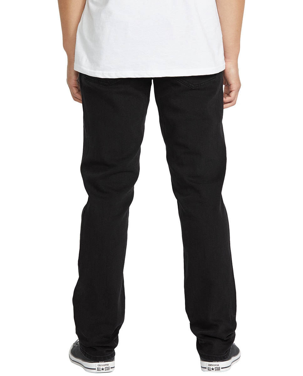 Vaquero de hombre modelo vorta con corte slim 15 - Volcom - Negro Negro-2