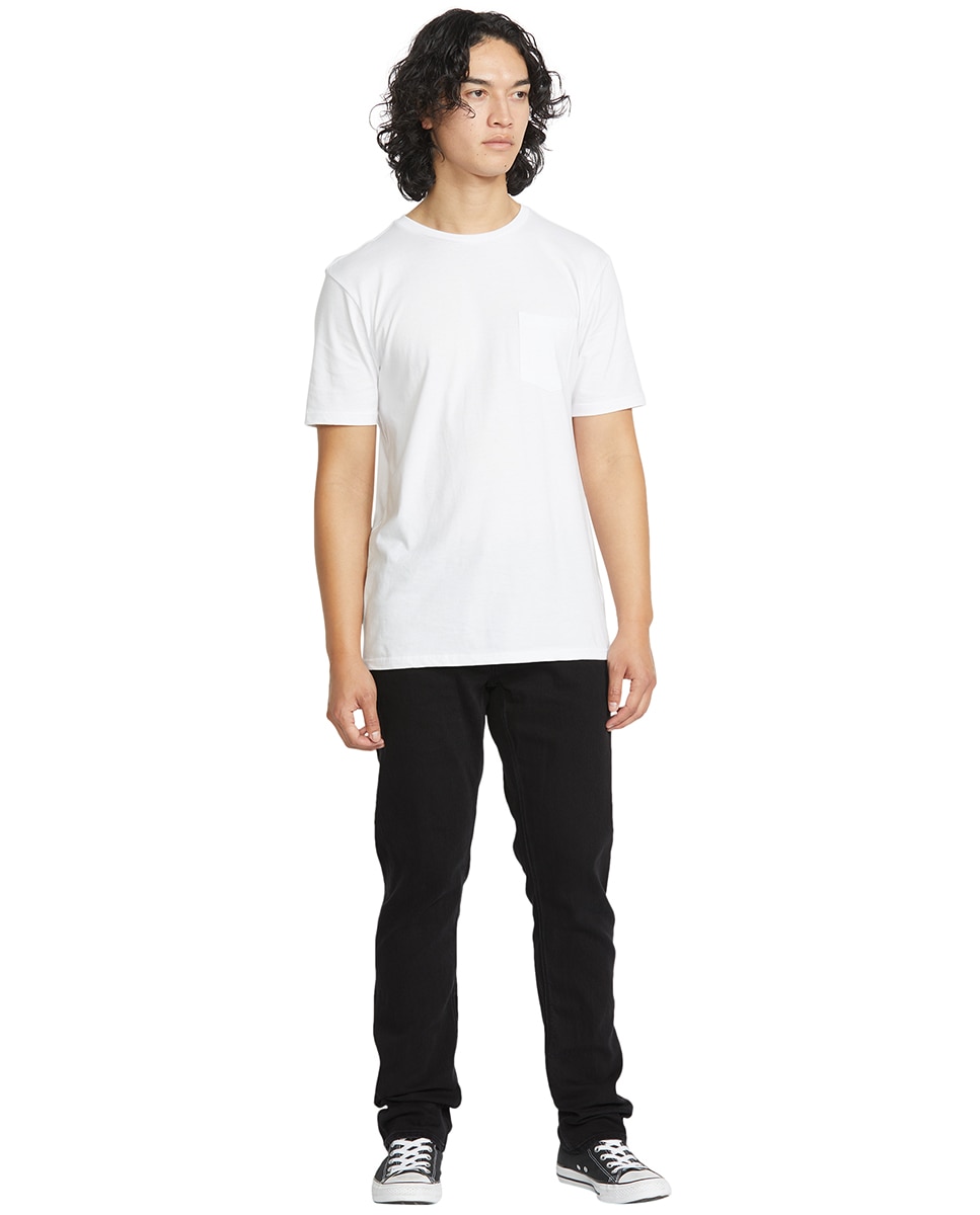 Vaquero de hombre modelo vorta con corte slim 15 - Volcom - Negro Negro-3