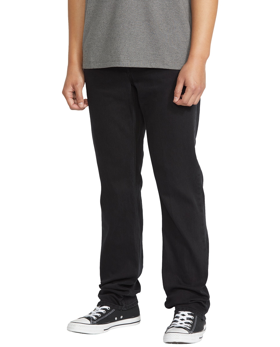 Vaquero de hombre modelo solver con corte regular 16 - Volcom - Negro Negro-3