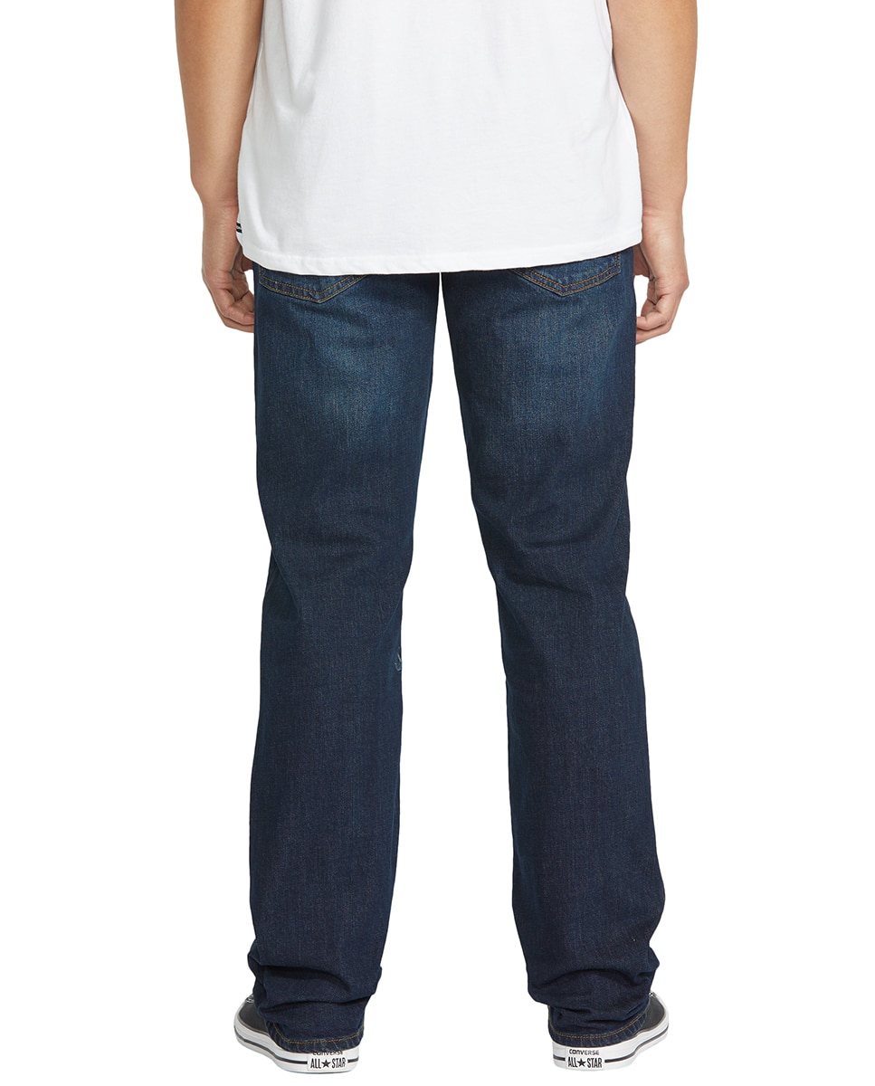 Vaquero de hombre modelo solver con corte regular 16 - Volcom - Azul marino Azul marino-2