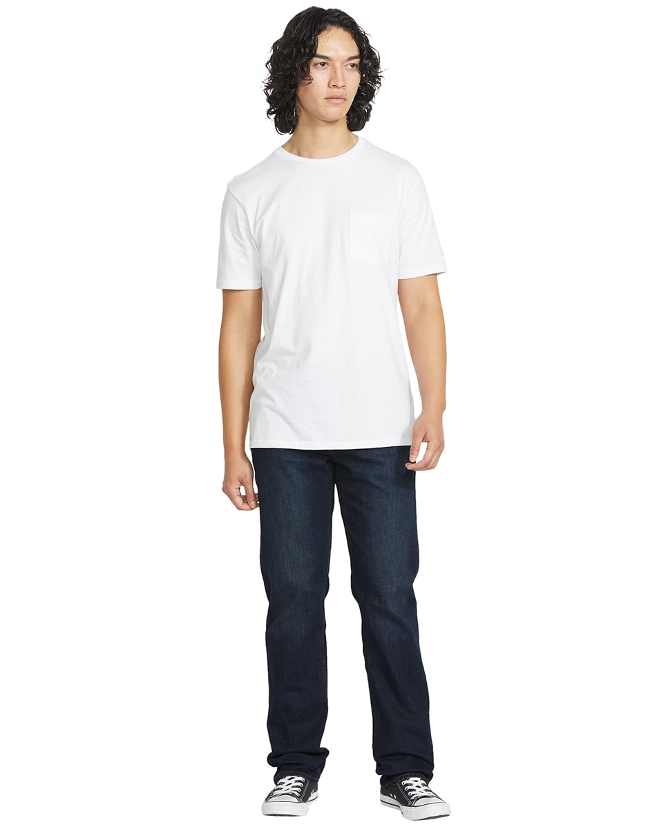Vaquero de hombre modelo solver con corte regular 16 - Volcom - Azul marino Azul marino-3