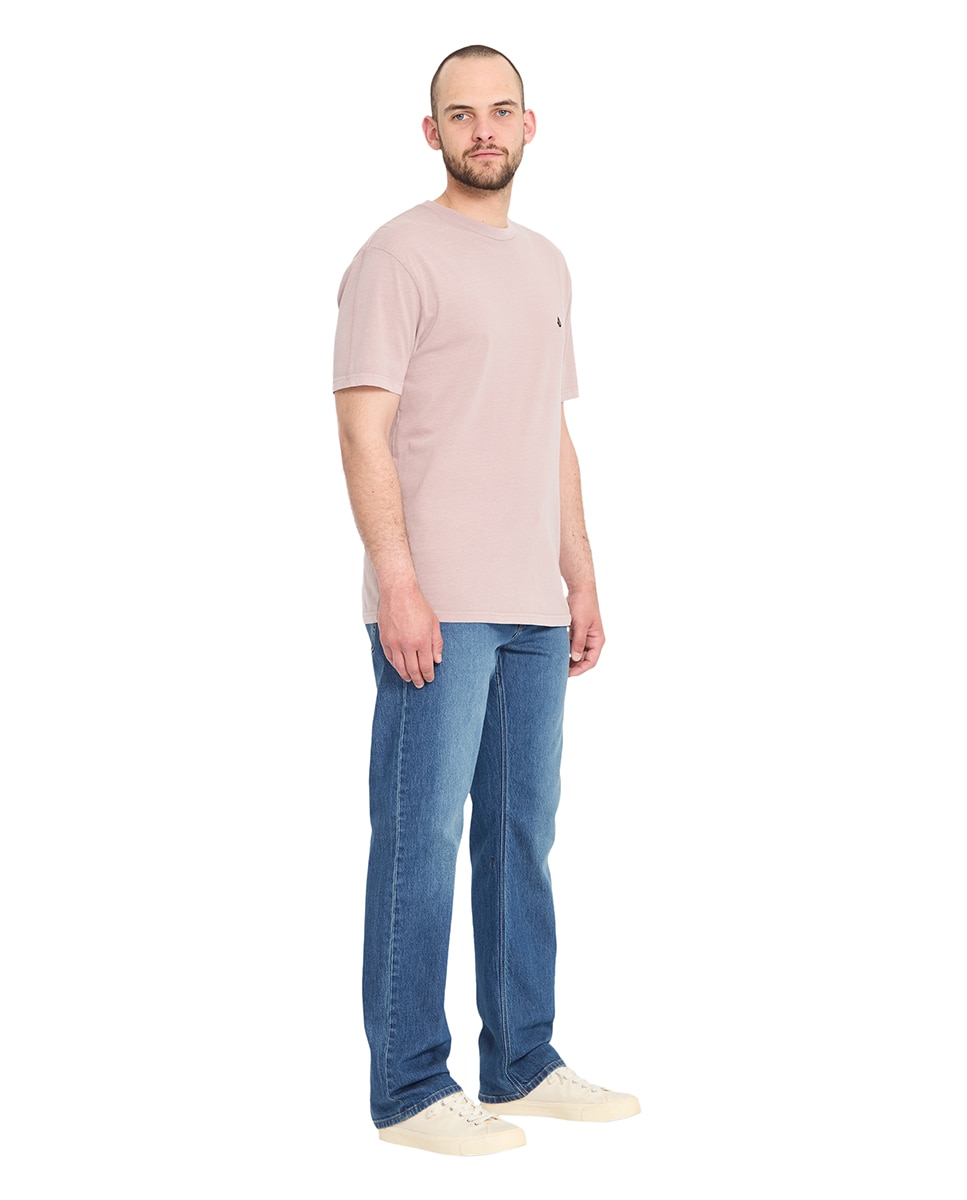 Vaquero de hombre modelo Kinkade con corte regular y color azul - Volcom - Azul denim Azul denim-3