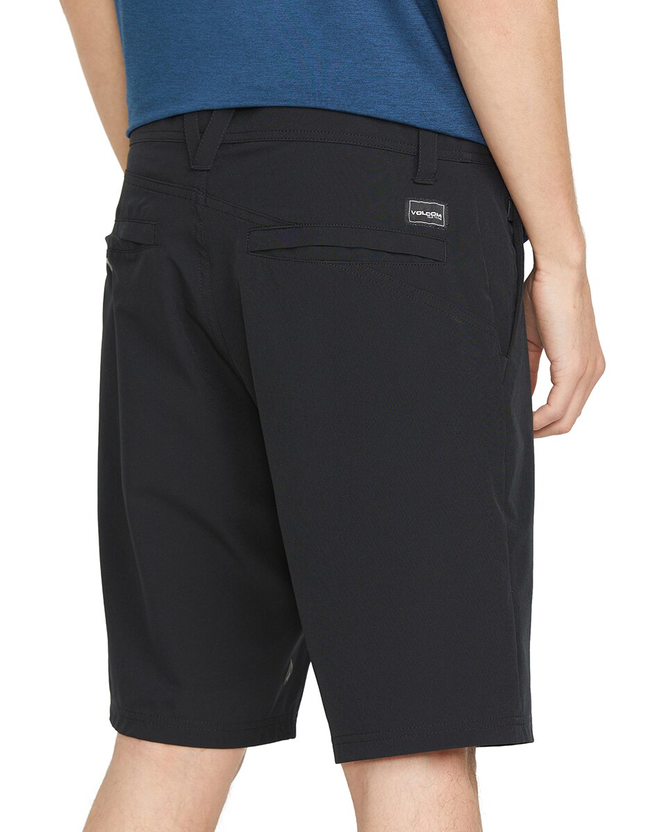 Bermuda de hombre lisa - Volcom - Negro Negro-5