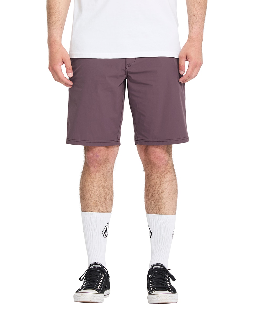 Bermuda de hombre lisa - Volcom - Burdeos Burdeos-1