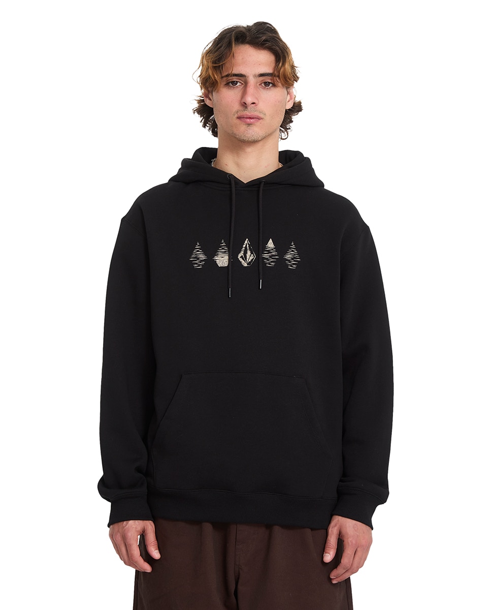 Imagen 0 de Sudadera de hombre azul con capucha Negro