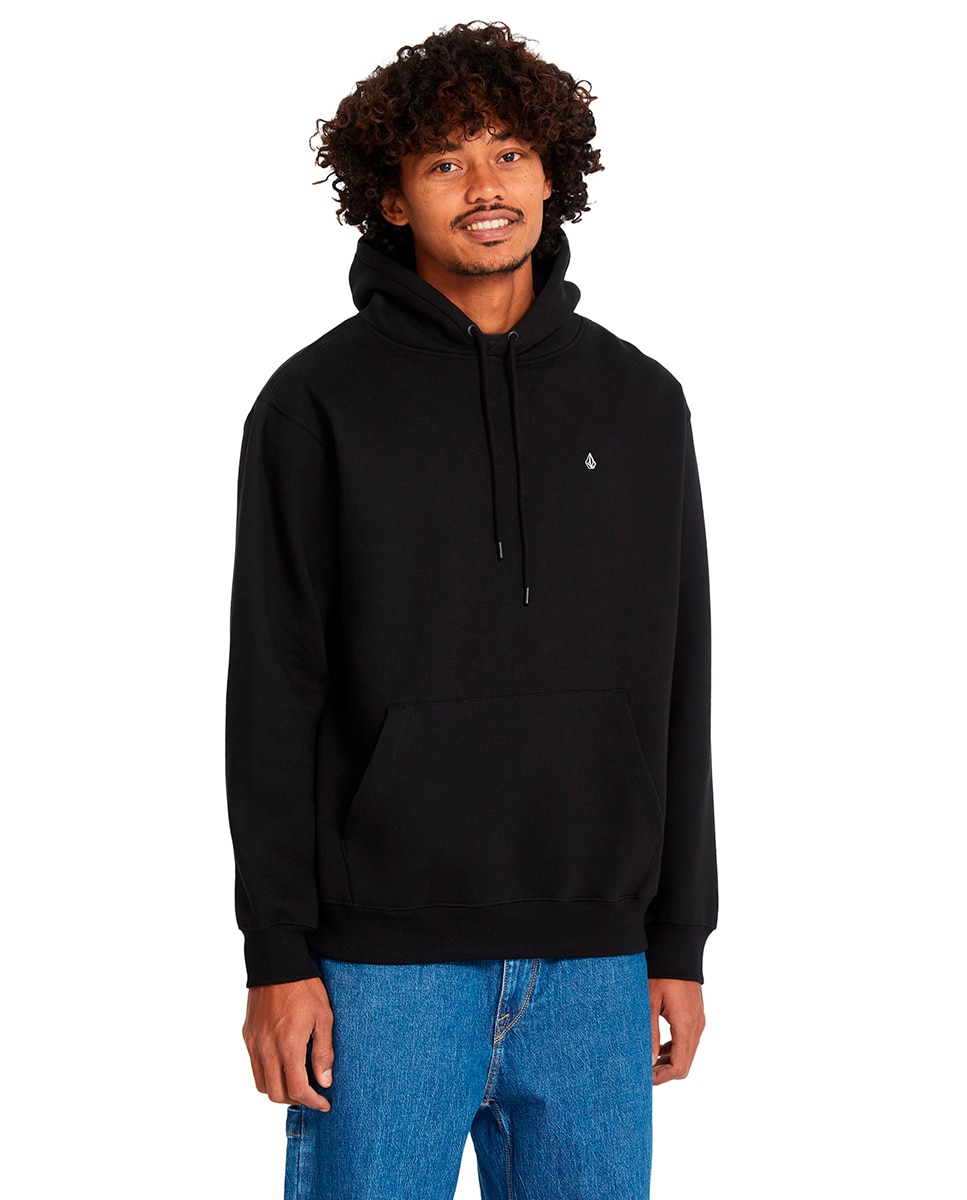 Imagen 1 de Sudadera de hombre con capucha Negro