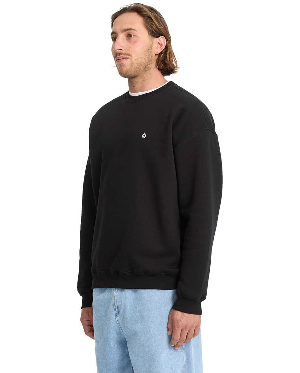 Sudadera de hombre sin capucha - Volcom - Negro Negro-4