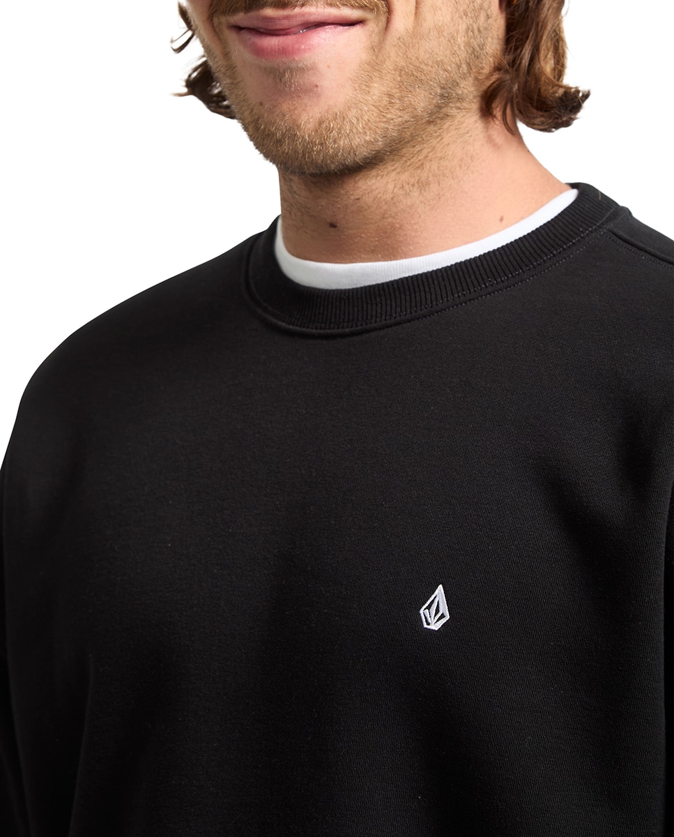 Sudadera de hombre sin capucha - Volcom - Negro Negro-6