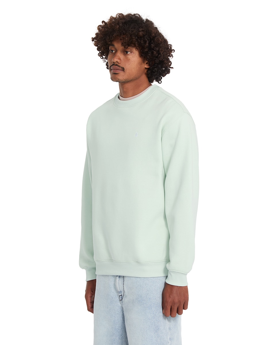 Sudadera de hombre sin capucha - Volcom - Azul claro Azul claro-5