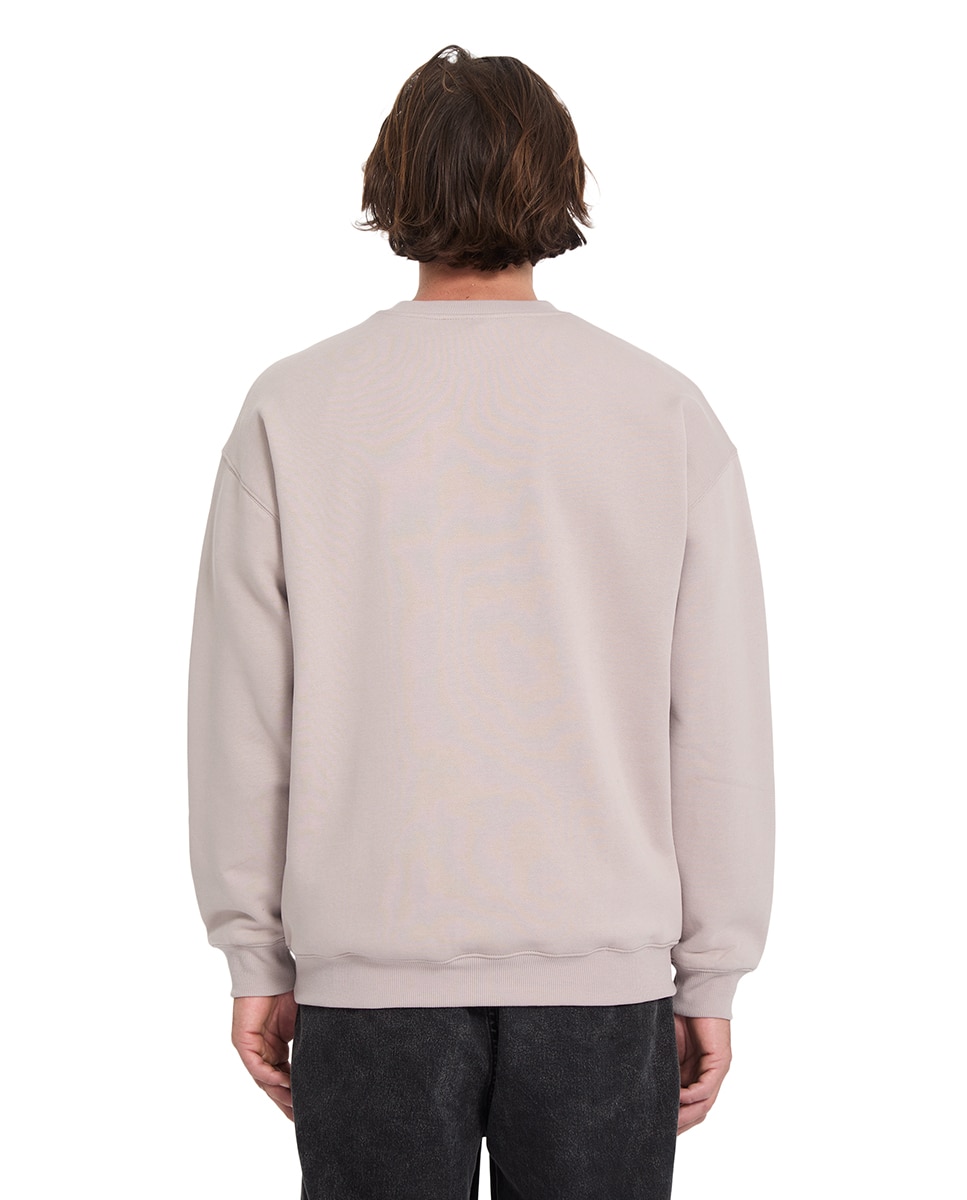 Sudadera de hombre sin capucha - Volcom - Rosa claro Rosa claro-2