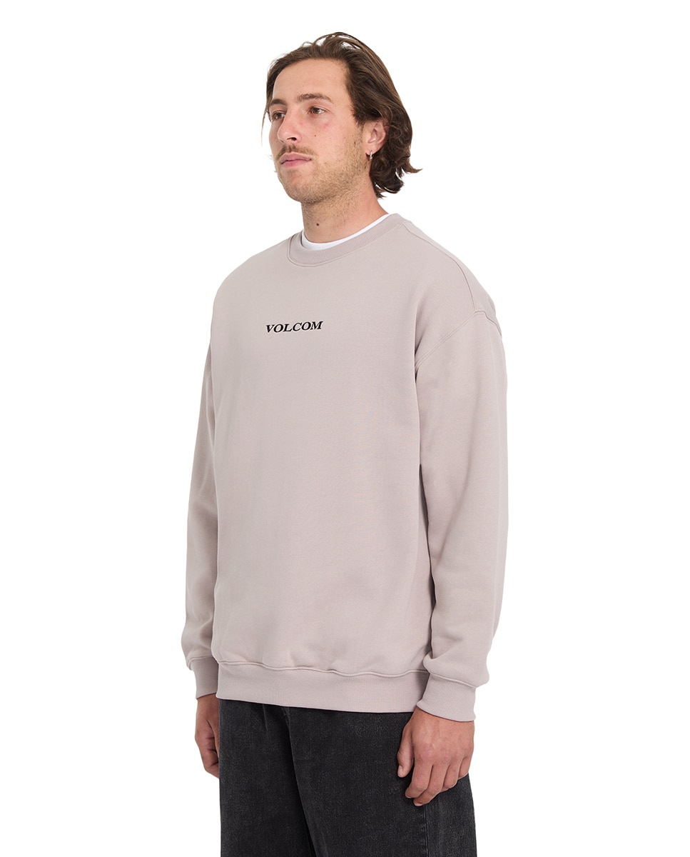 Sudadera de hombre sin capucha - Volcom - Rosa claro Rosa claro-5