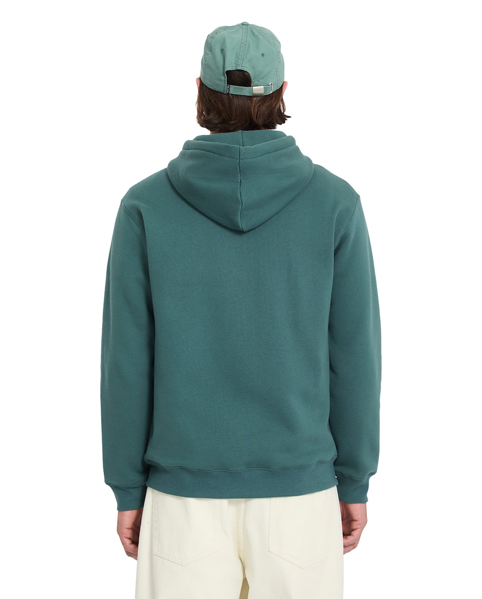 Sudadera de hombre de cremallera y capucha - Volcom - Verde Verde-2