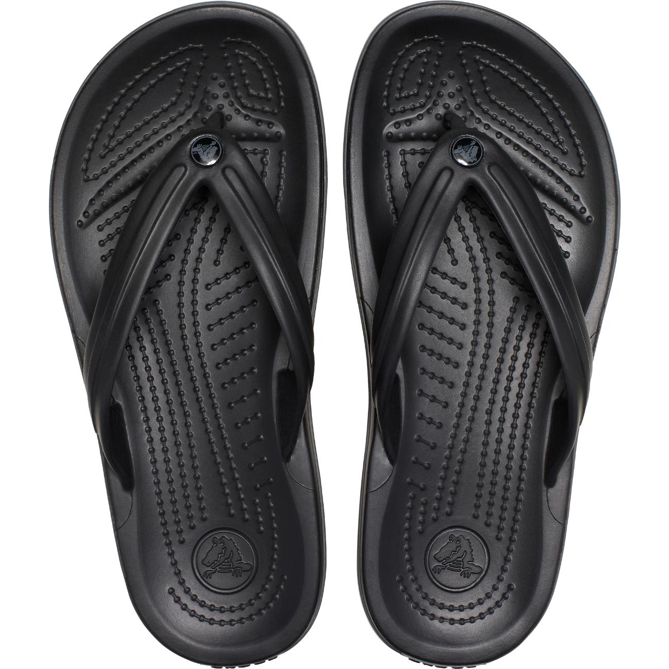Chanclas unisex Crocband Flip Crocs - Negro Negro-3