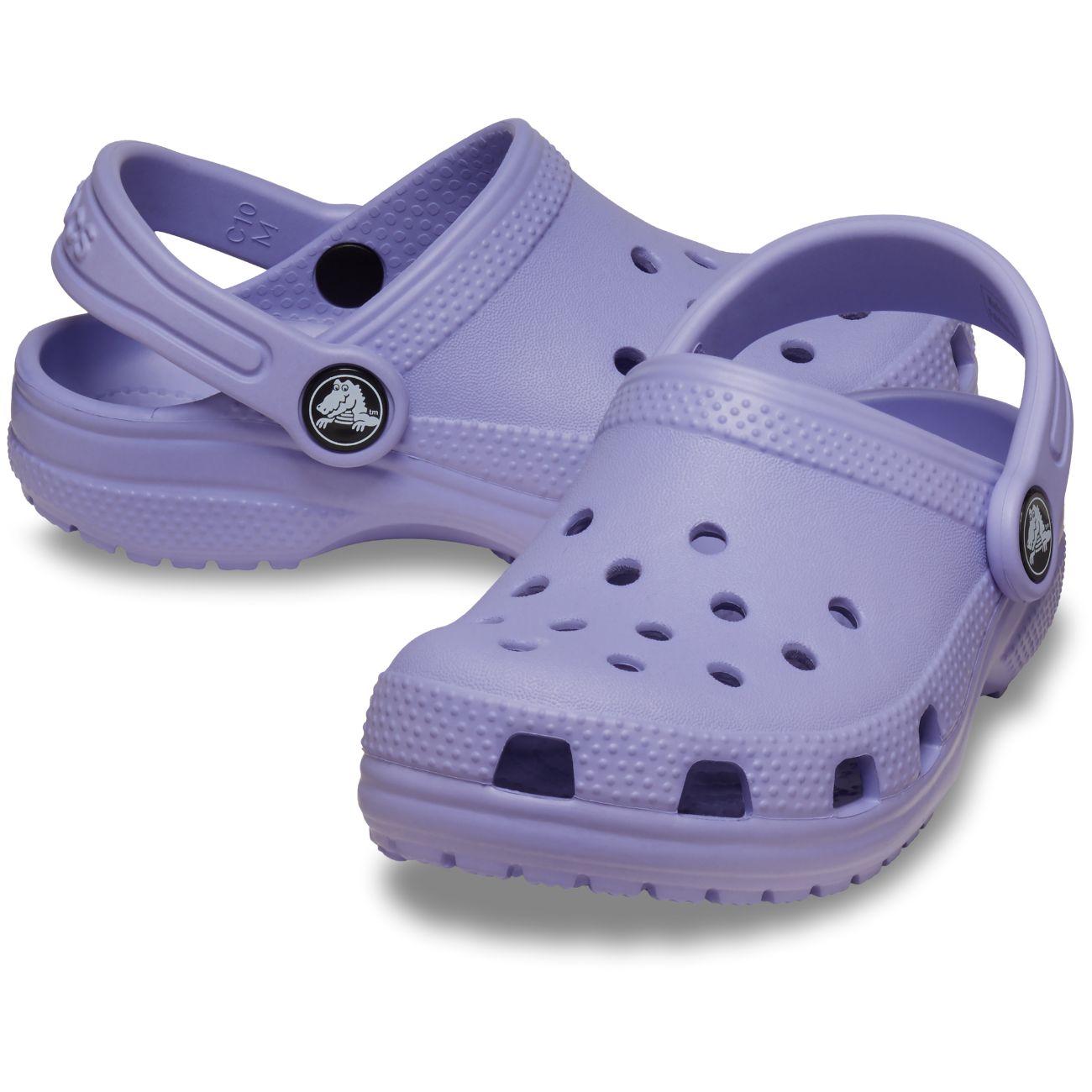 Zuecos de bebés Classic Clog Crocs - Morado Morado-2