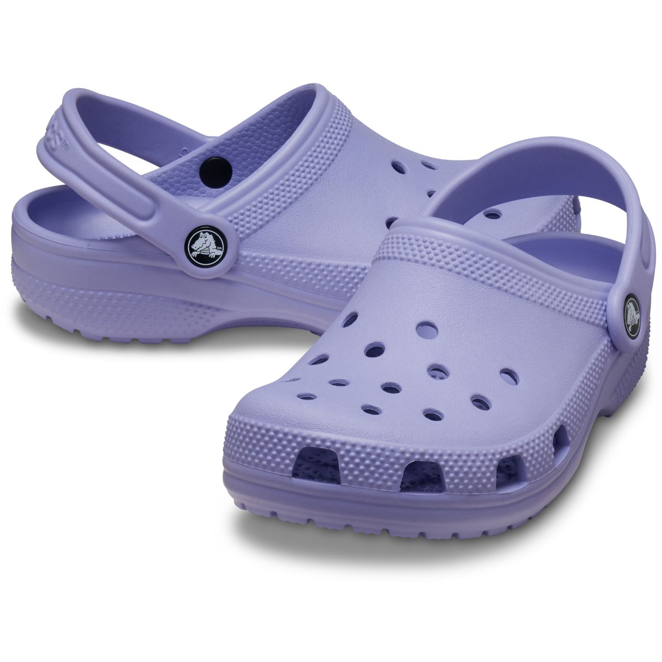 Zuecos de niños Classic Clog Crocs - Morado pastel Morado pastel-2