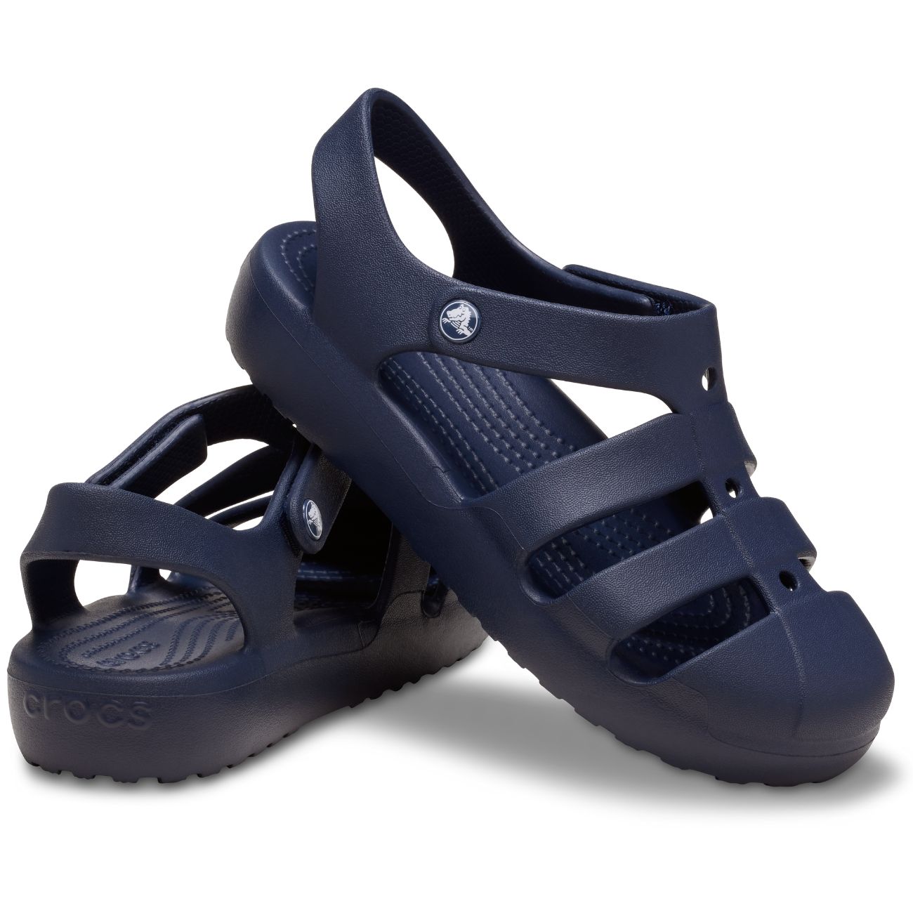 Imagen 2 de Sandalias de bebés Classic Fisherman T Crocs - Azul marino Azul marino