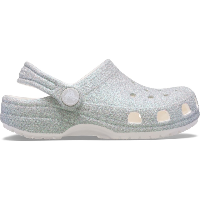 Imagen 0 de Zuecos de niños Classic Iridescent Glitter Clog K Crocs