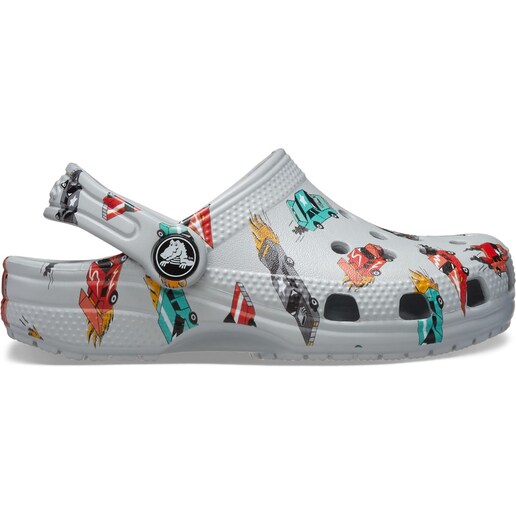 Imagen 0 de Zuecos de niños Classic Race Cars Graphic Crocs