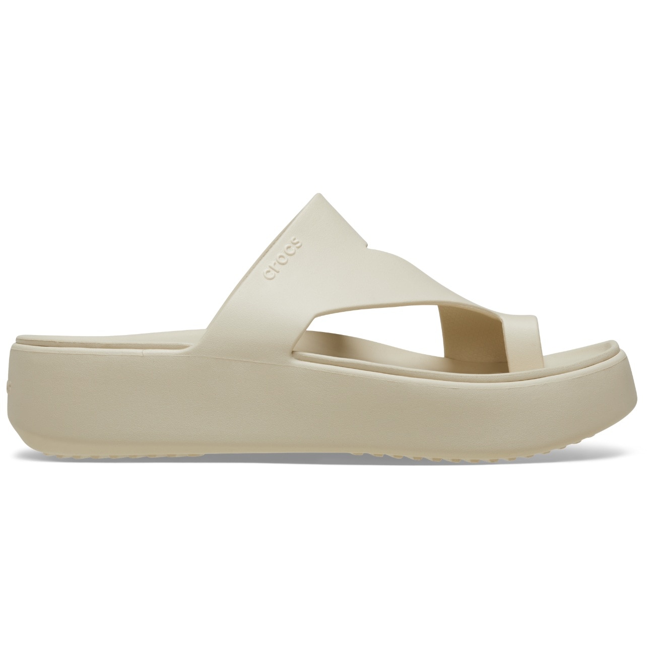 Crocs - Sandalias de mujer Getaway Platform Toe Loop W Crocs.