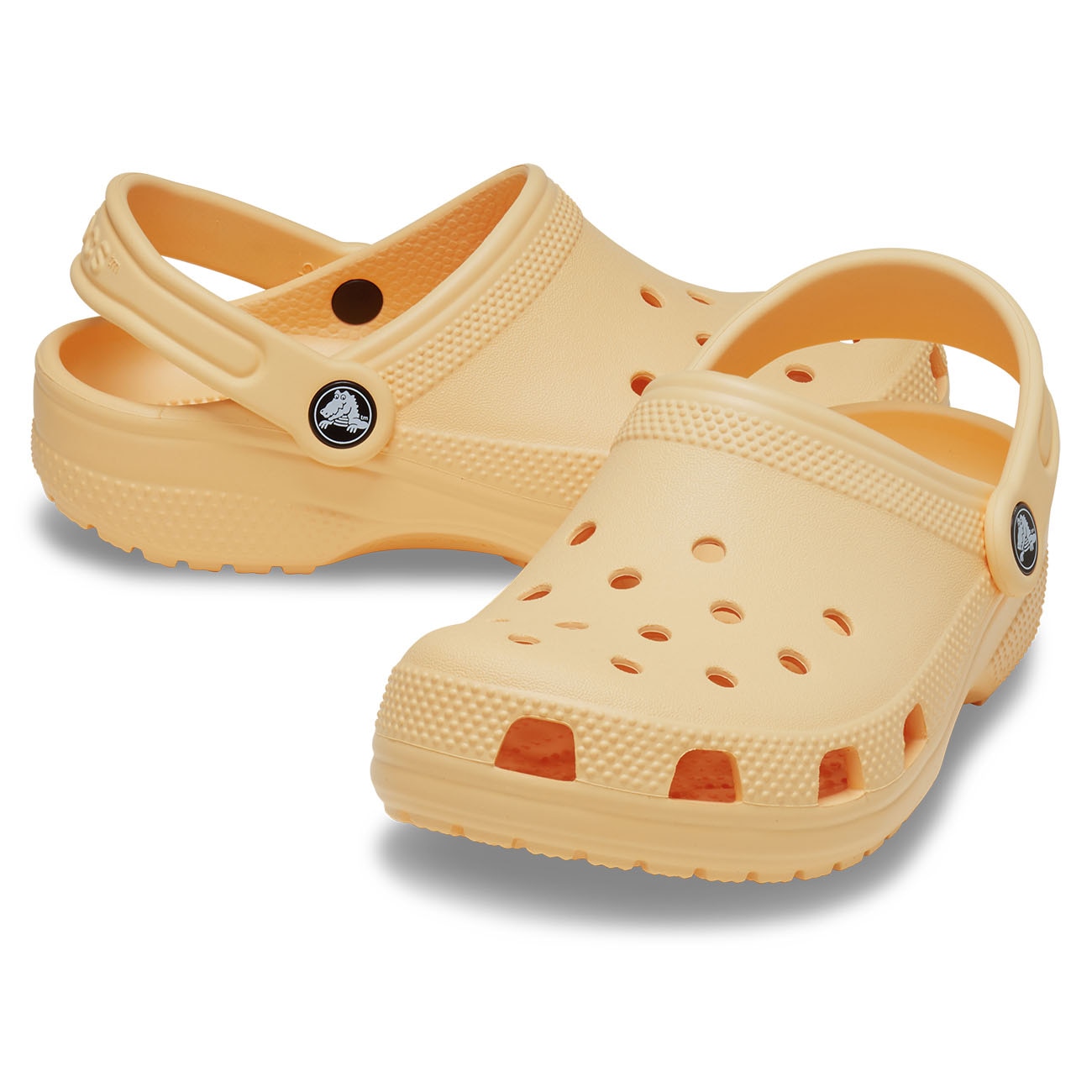 Zuecos de bebés Classic Clog Crocs - Mostaza Mostaza-2
