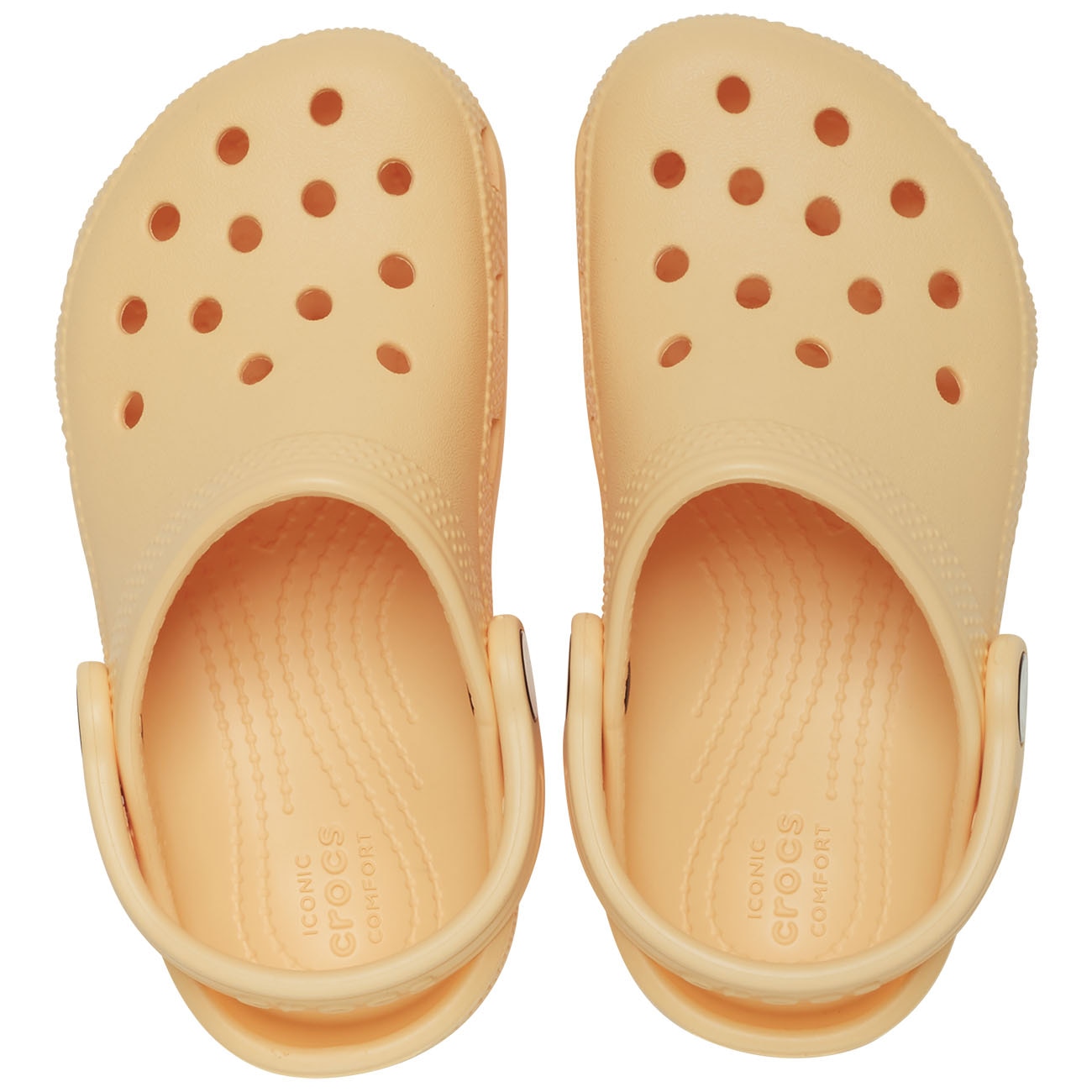 Zuecos de bebés Classic Clog Crocs - Mostaza Mostaza-3