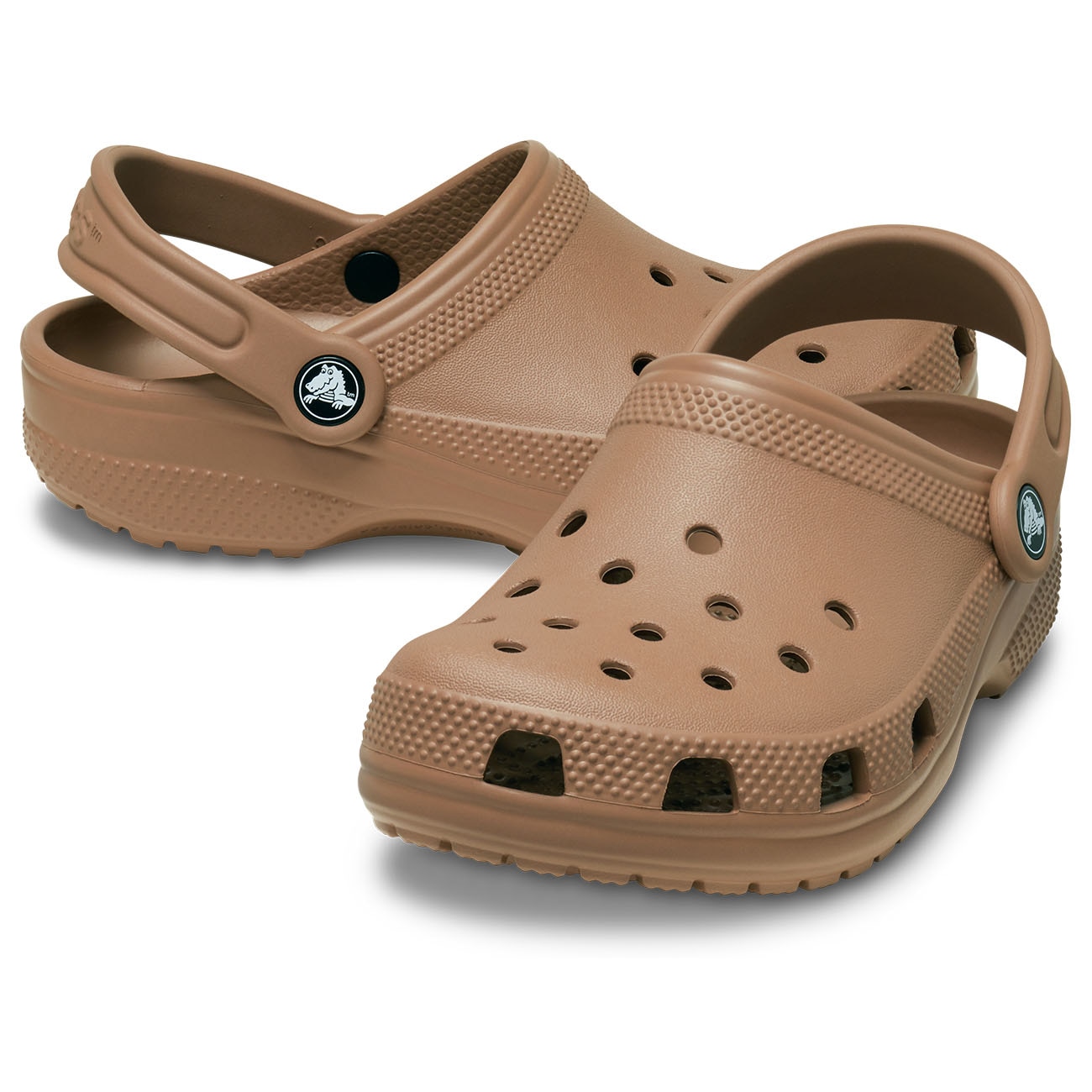 Zuecos de niños Classic Clog Crocs - Marrón Marrón-2