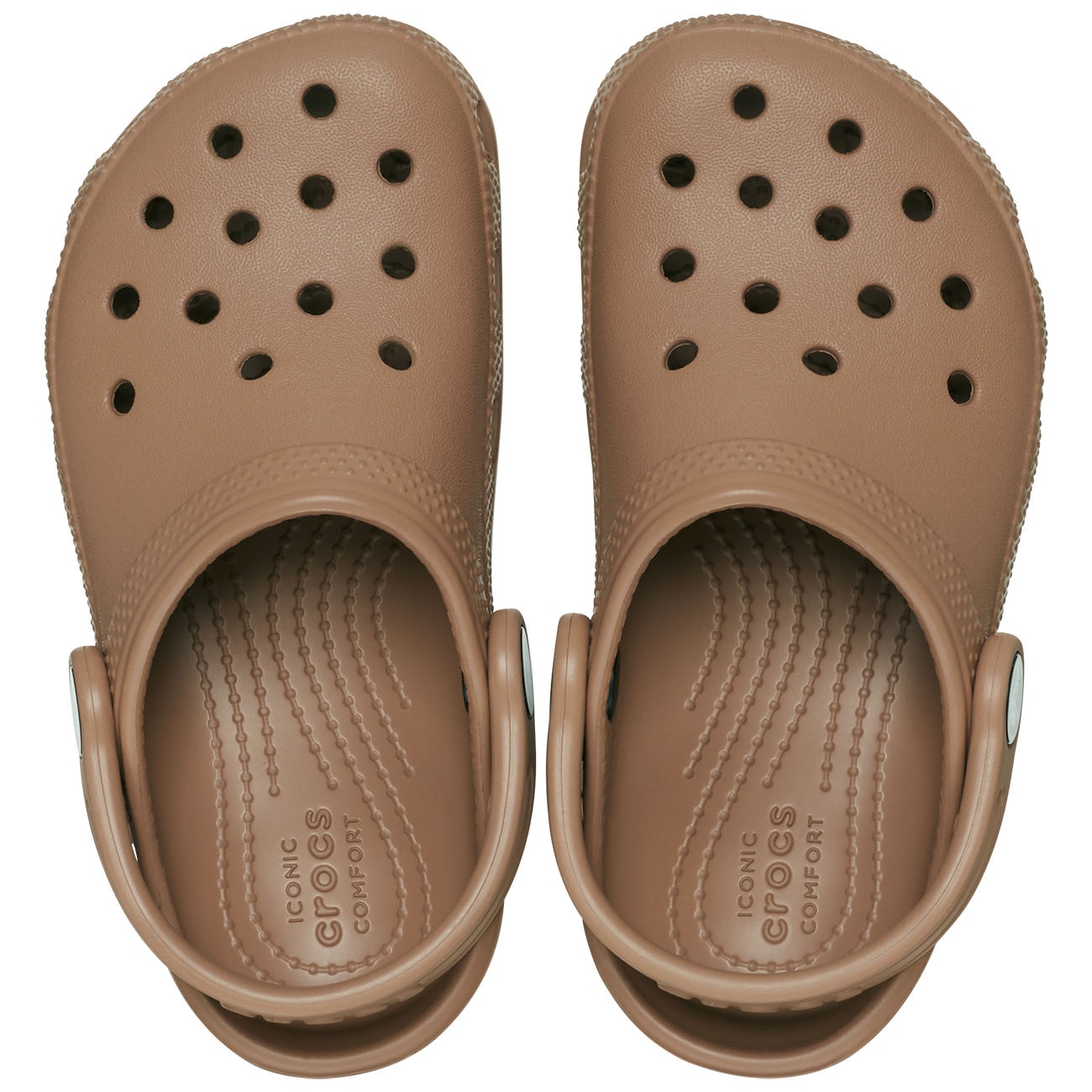 Zuecos de niños Classic Clog Crocs - Marrón Marrón-3
