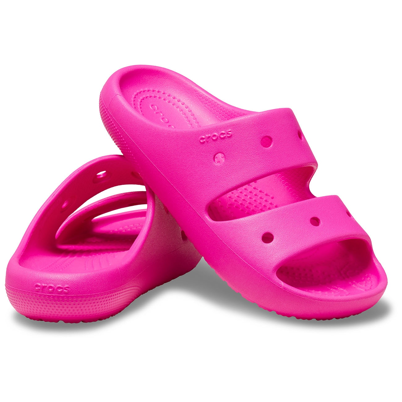 Sandalias de bebés Crocband Cruiser Sandal Crocs - Rosa Rosa-2