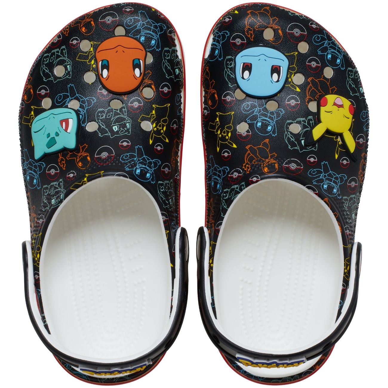 Zuecos de niños Pokemon Print Classic Clog K Crocs - Multicolor Multicolor-3