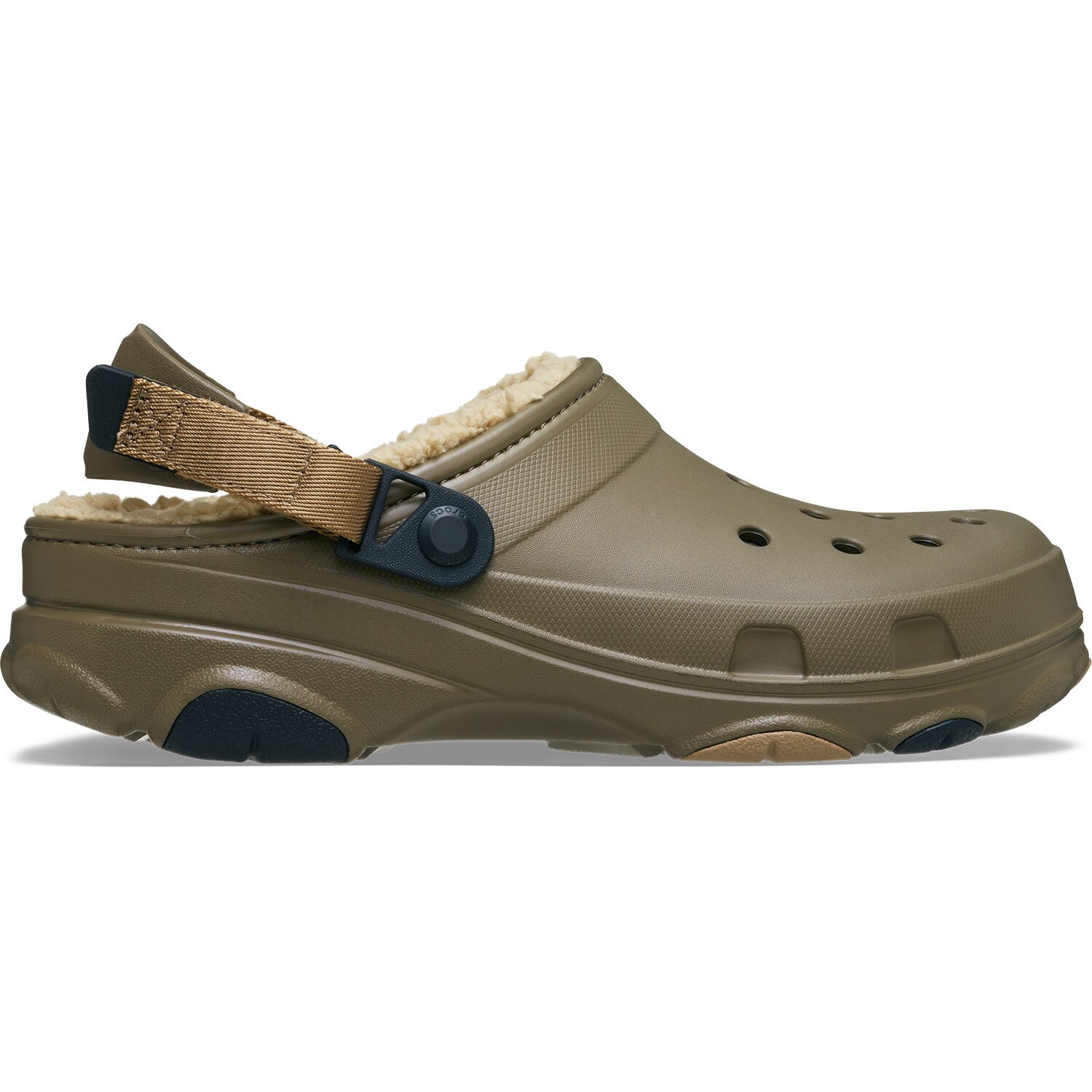Imagen 1 de Zuecos unisex All Terrain Lined Clog Crocs Marrón