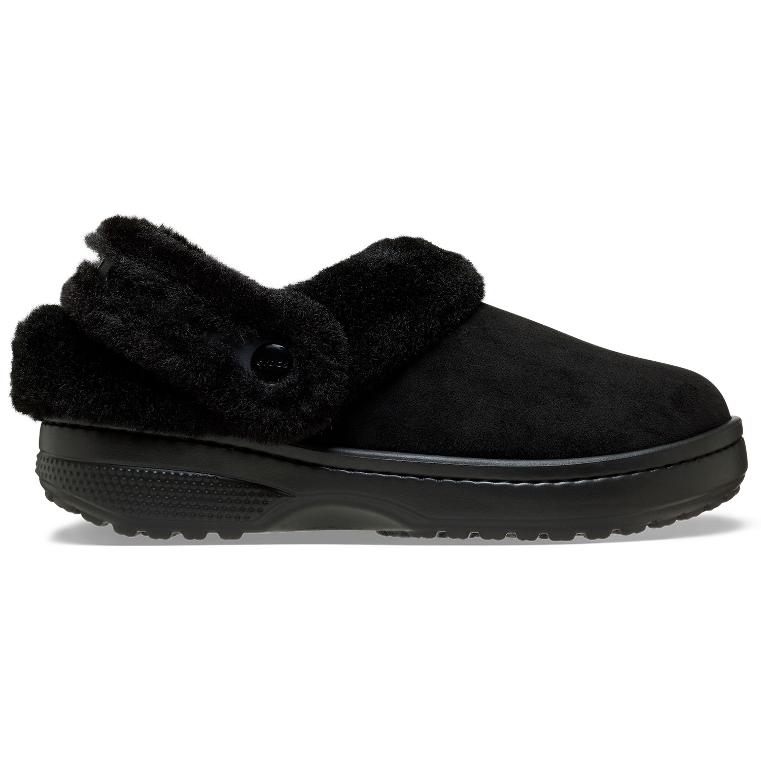 Imagen 1 de Zuecos unisex Classic Unfurgettable Sueded Clog U Crocs Negro