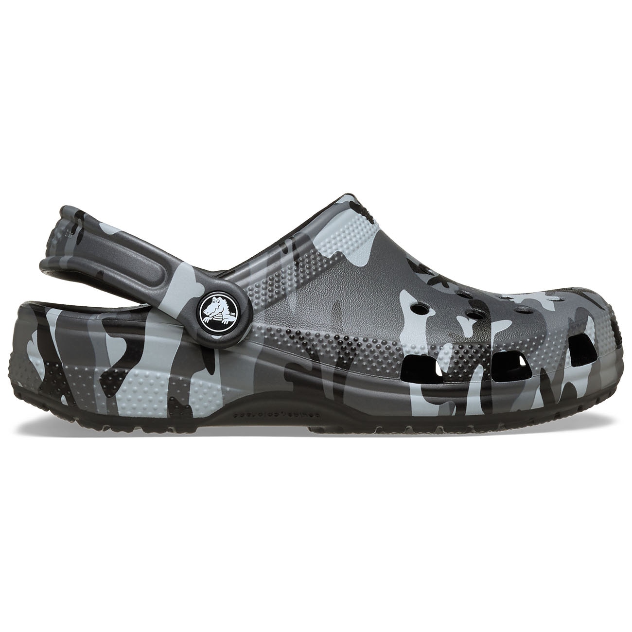 Zuecos de niños Classic Camouflage Clog K Crocs - Gris Gris-1