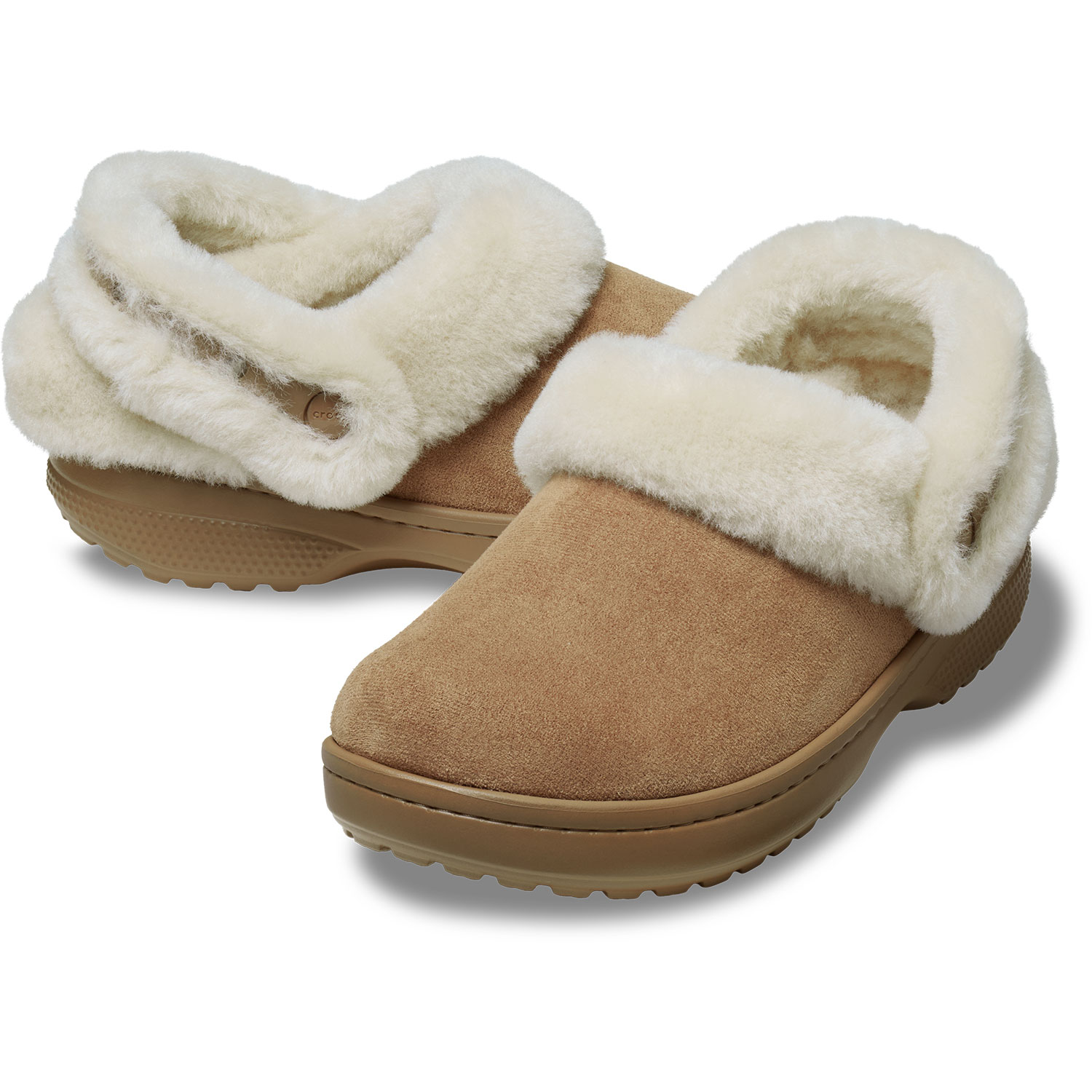 Imagen 2 de Zuecos unisex Classic Unfurgettable Sueded Clog U Crocs - Natural Natural