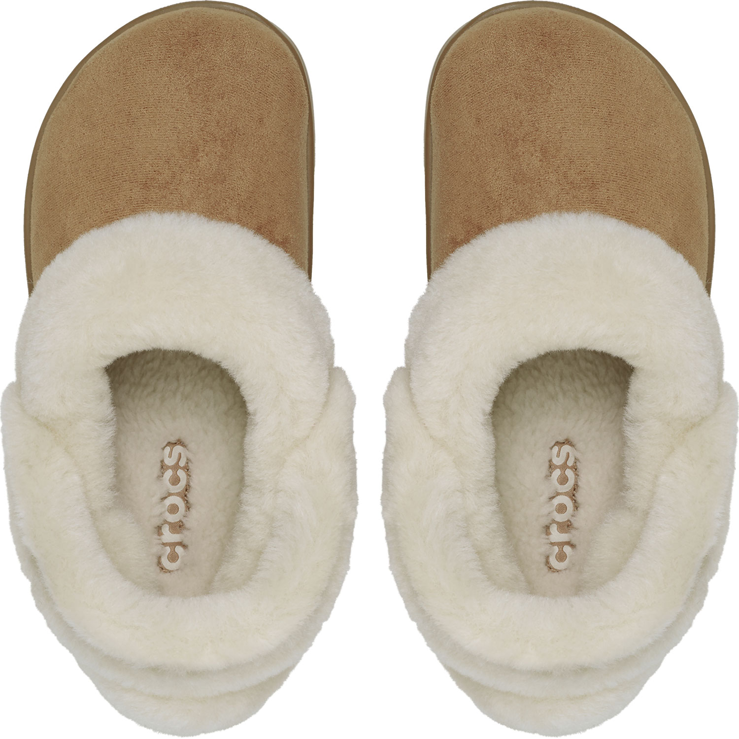 Imagen 3 de Zuecos unisex Classic Unfurgettable Sueded Clog U Crocs - Natural Natural