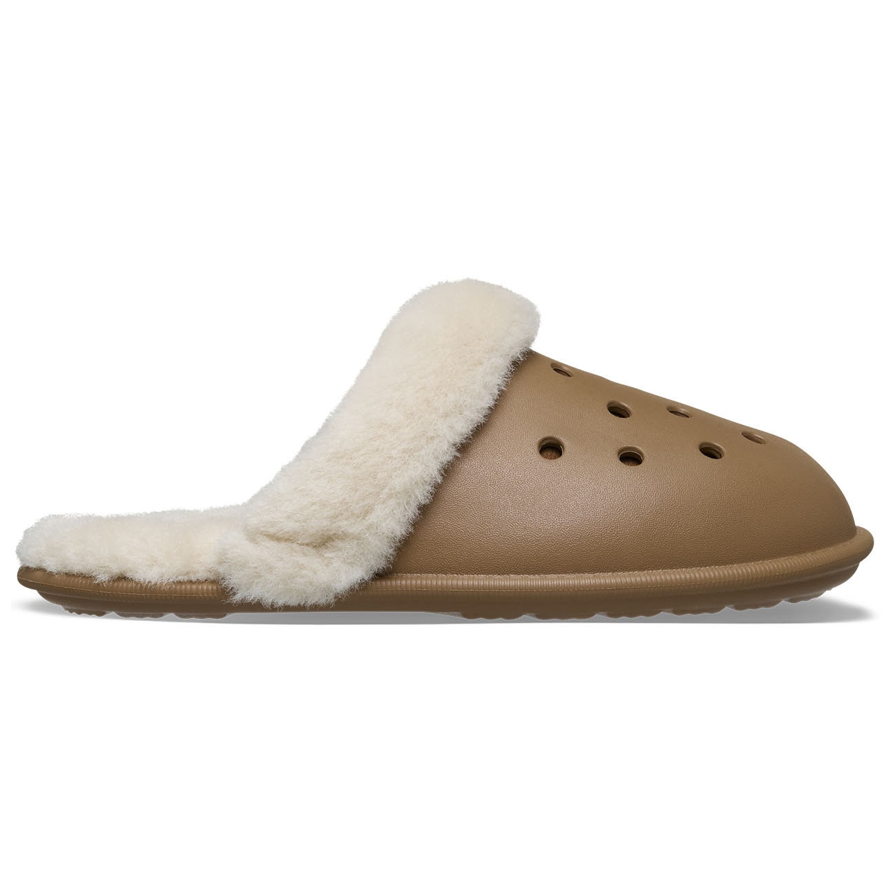 Zapatillas de casa unisex Classic Fuzz Scuff U Crocs - Natural Natural-1