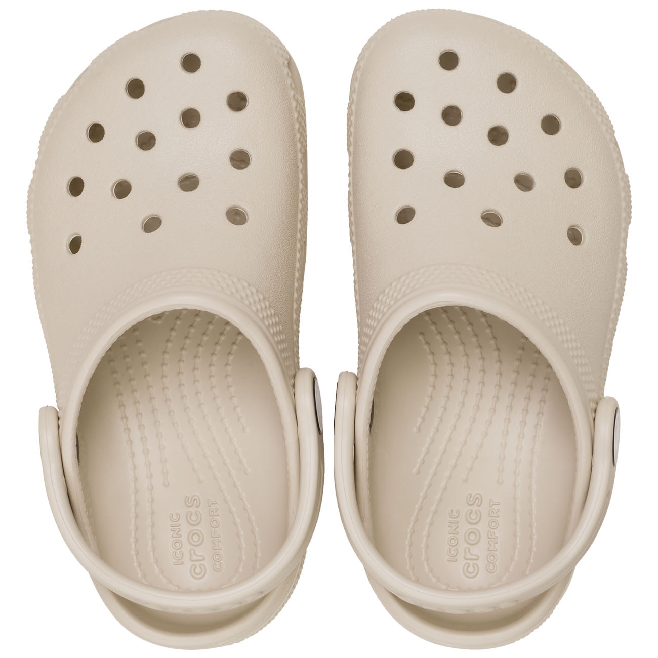 Zuecos de bebés Classic Clog Crocs - Natural Natural-3