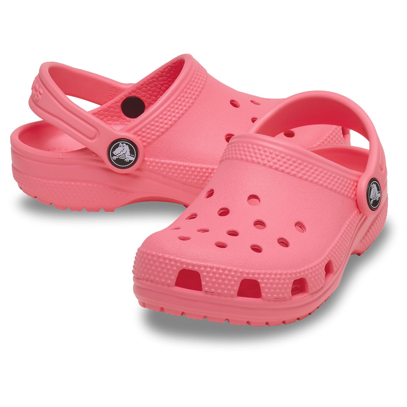 Zuecos de bebés Classic Clog Crocs - Coral Coral-2