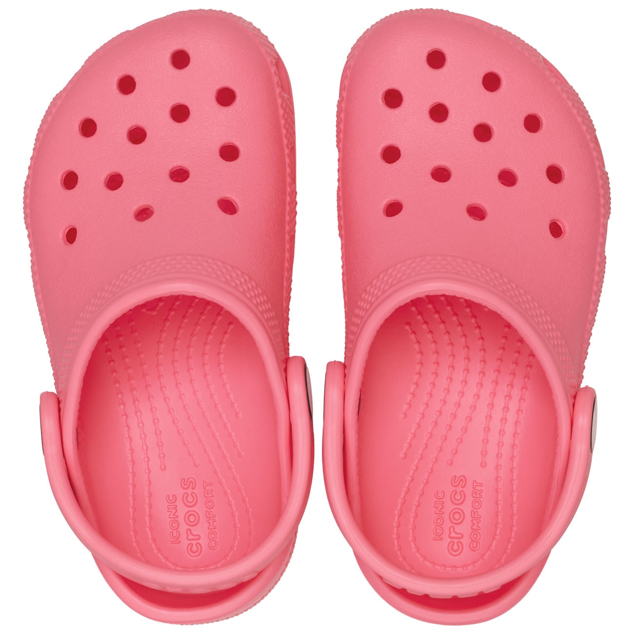 Zuecos de bebés Classic Clog Crocs - Coral Coral-3