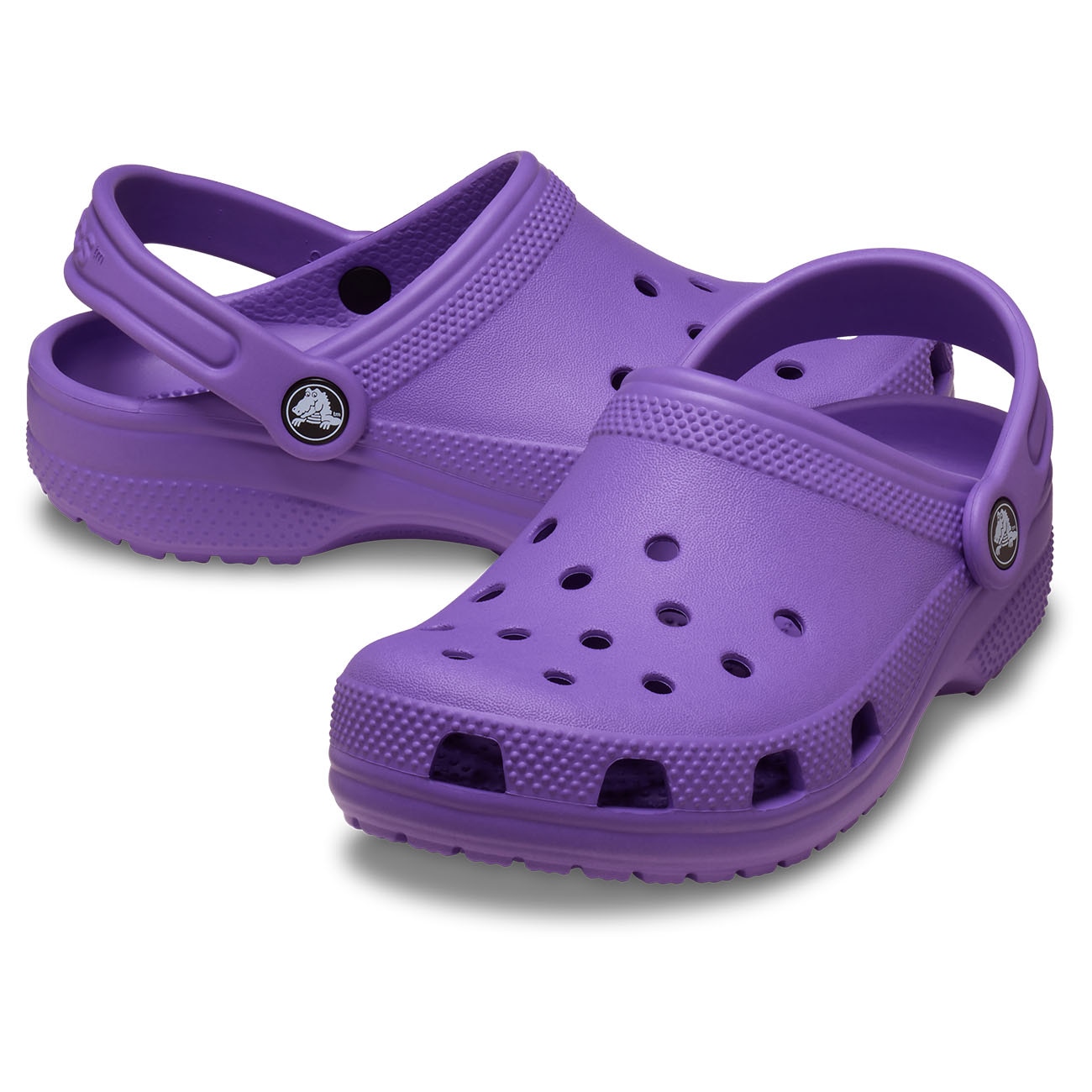 Zuecos de niños Classic Clog Crocs - Morado Morado-2