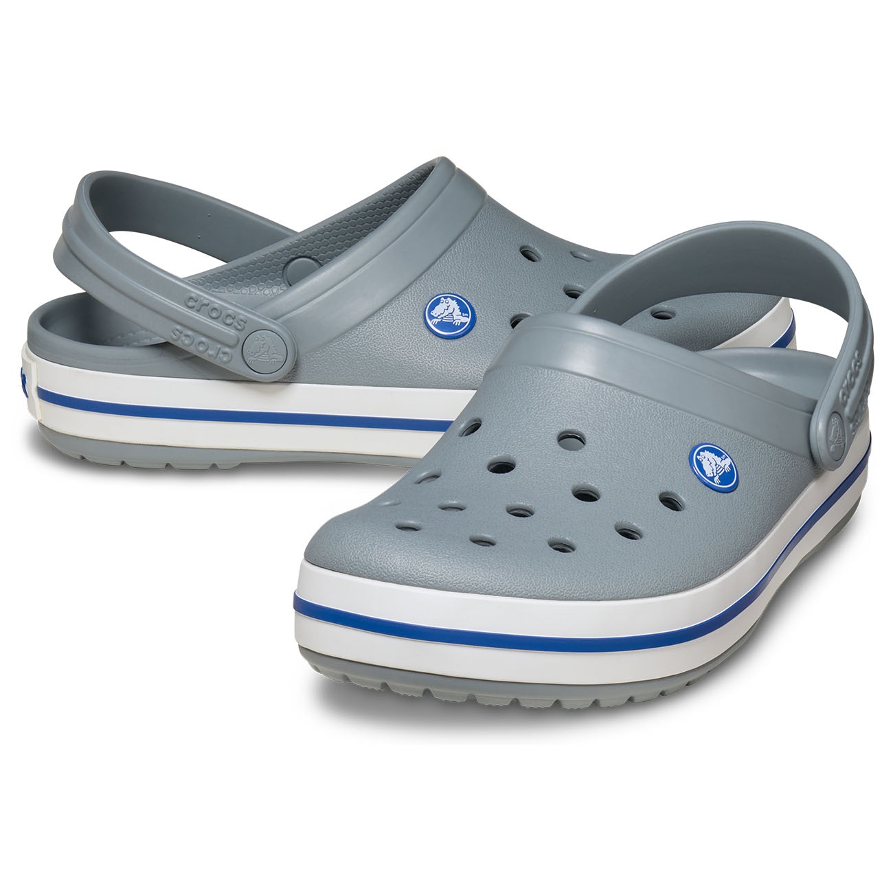 Zuecos unisex Crocband Crocs - Gris Gris-2