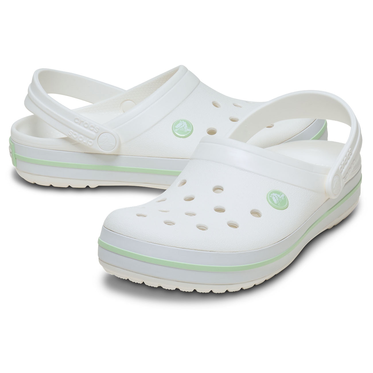 Zuecos unisex Crocband Crocs - Verde Verde-2