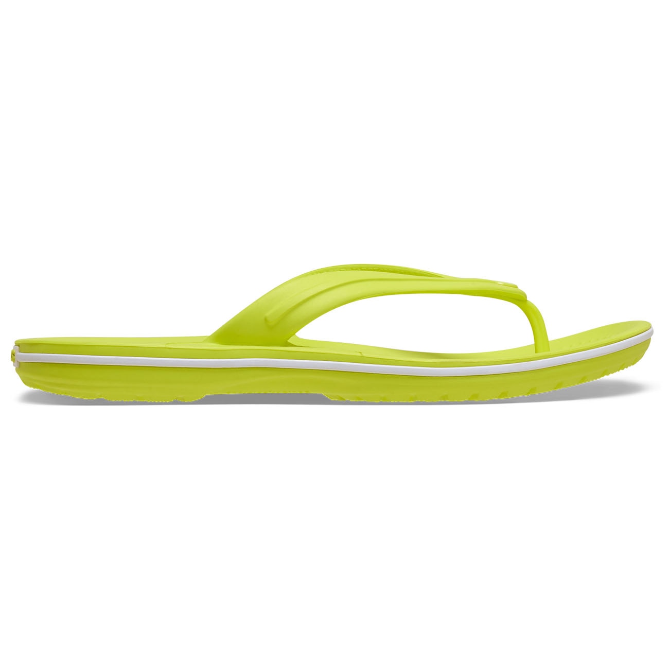 Chanclas unisex Crocband Flip Crocs - Verde flúor Verde flúor-1
